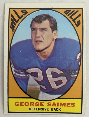 George Saimes #26 1967 Topps card