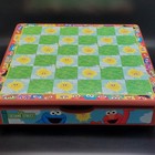 Sesame Street Wooden Tabletop Game Set Checkers Bingo Dominoes Sunny Day Missing
