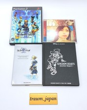 PS2 Limited Kingdom Hearts II 2 Final Mix Post Card Book Another Report CD Set