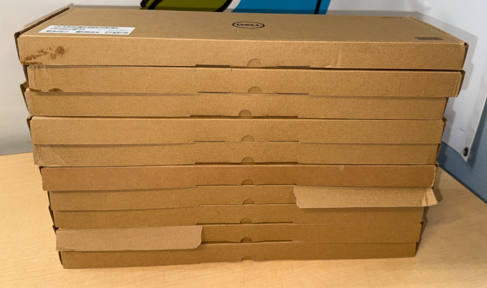 Lot of 10 Dell KB216-BK-US KB216 Black Wired USB Keyboards