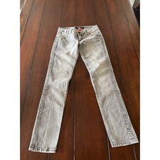 Freestyle Revolution Size 5 27 Low Rise Denim Jeans Gray Wash