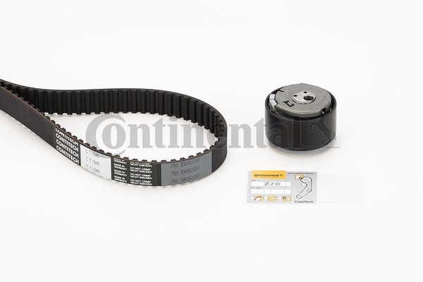 Continental Ctam CT1049K1 Zahnriemensatz 124 ZäHne FüR Abarth Alfa Romeo-image