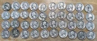 Roll 40 Circulated Washington 90% Silver Quarters - 1940-1947 - P&D Mint Marks