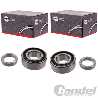 2x Kit Roulement de Roue A.B.S. Arrière Gauche Droite Pour FORD TAUNUS - Photo 1/4