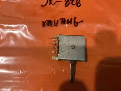 Pioneer SX-828 Vintage Stereo Receiver - Muting Switch (2) + Cover