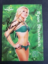 Ryan Shamrock 2012 Bench Warmer St. Patrick's Day Factory Set Autograph Card