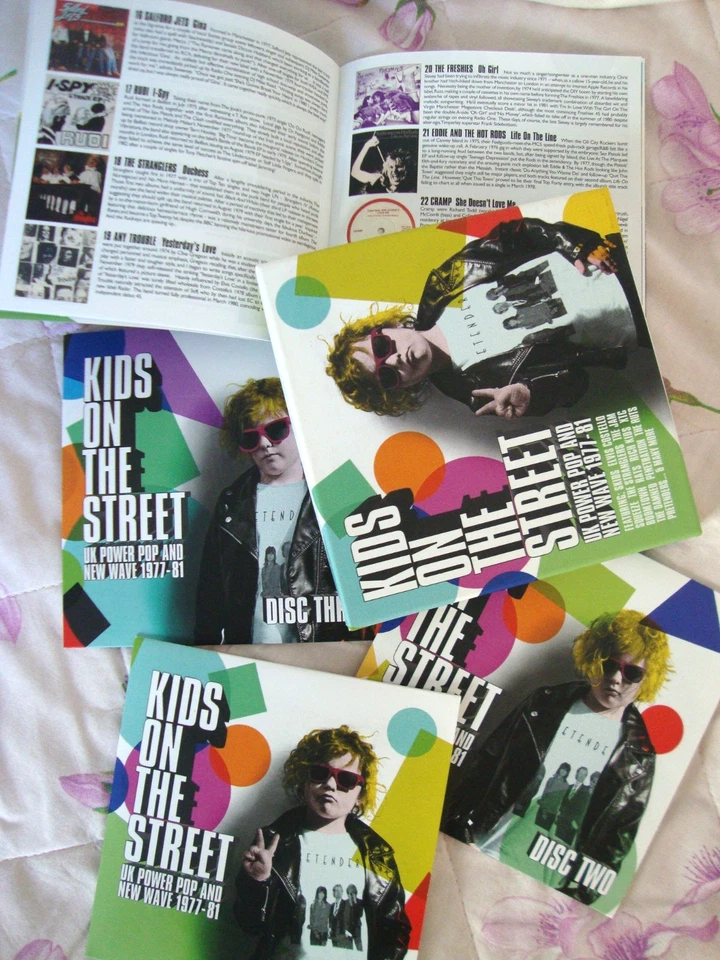 KIDS ON THE STREET/UK POWER POP NEW  WAVE 1977-81 (3-CD-Box) Booklet! W.NEU! - Bild 3 von 4