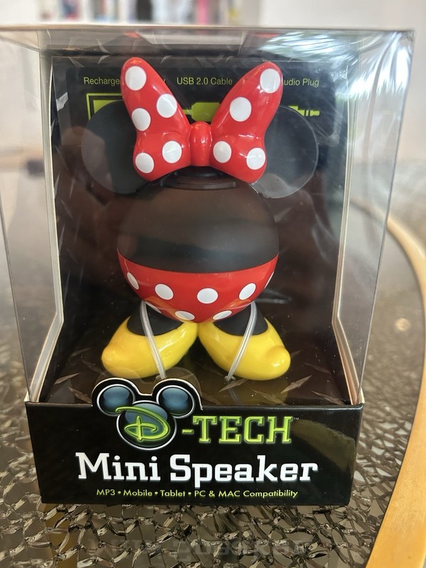 NEW Disney Parks Mini Speaker Minnie Mouse
