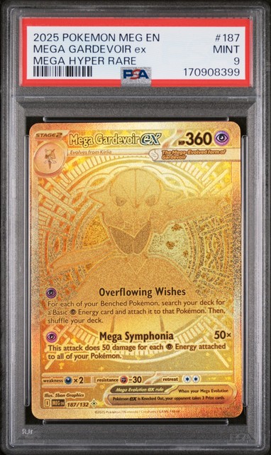 Mega Gardevoir Ex #187 (Mega Evolution)