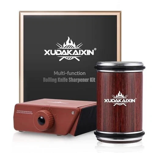 The Innovative Knife Sharpener - Patented Multi-Angle Premium Rolling Knife