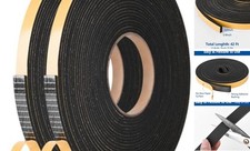Self Adhesive Foam Tape Weatherstrip 1/2In x 1/4In x 42Ft 1/2in x 1/4in x 42Ft