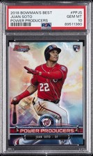 2018 BOWMAN'S BEST POWER PRODUCERS #PPJS JUAN SOTO PSA 10