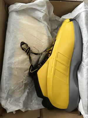 Adidas Crazy 1 Kobe Bryant Retro size 13 New Sunshine