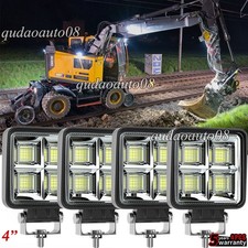 4"INCH LED Work Lights Fit Volvo Excavator EW170, EW170, EW180, EW180B 214-2968
