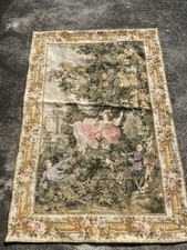 Antike Wandteppich-Gobelintapisserie L’Escarpolette Fragonard Die Schaukel