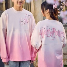 Harry Potter STUDIO TOUR TOKYO Limited Sakura Spirit Jersey XS Unisex LongSleeve