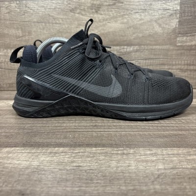 Nike Metcon 3 DSX Flyknit Black Mens US Size 9.5 EUR 43 924423-004 Sneakers