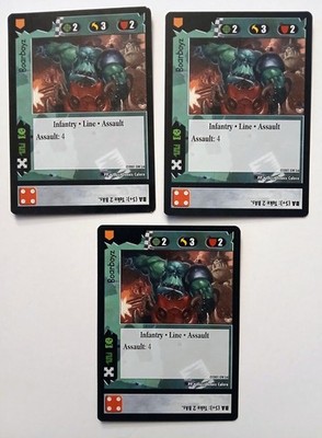 Boar Boyz (3) Warhammer 40K CCG Battle for Pandora Prime PP