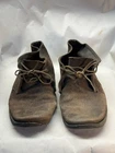 Civil War Confederate CSA Leather Brogans / Jefferson Bootees