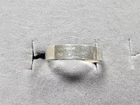 GRANDMA GRABE'S BEAUTIFUL VINTAGE MSJ STERLING SILVER BAND .75G RING SIZE 3