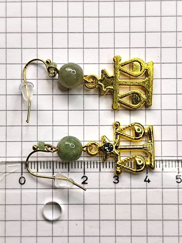 Sternzeichen-Ohrringe WAAGE Geburtsstein SEPTEMBER OKTOBER 1.2.3. Dekade Schmuck - Bild 14 von 20