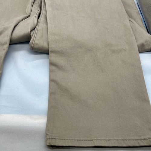 Lucky Brand 121 Men’s Slim Fit Sateen Straight Pants Size 38x30 Tan Khaki - NWT - Picture 19 of 19