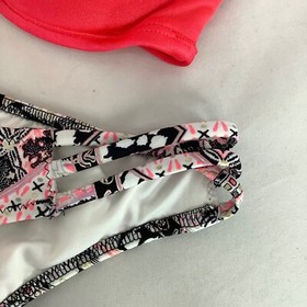 Victoria’s Secret Mix & Match Pink Mixed Paisley Print Bikini Set - Size 32C M