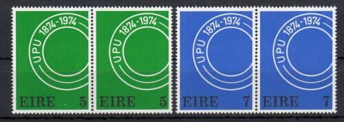 (53819) Ireland MNH Pairs UPU Universal Postal Union 1974