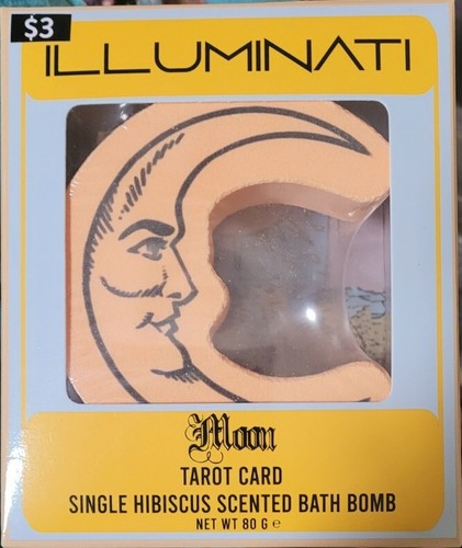 Tarot Illuminati Lovers Moon 3 Of Swords Page Of Cups Knight Scented Bath Bombs - Picture 2 of 11