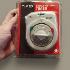 TIMEX Single Setting Timer 15 Amps For Lamps,...