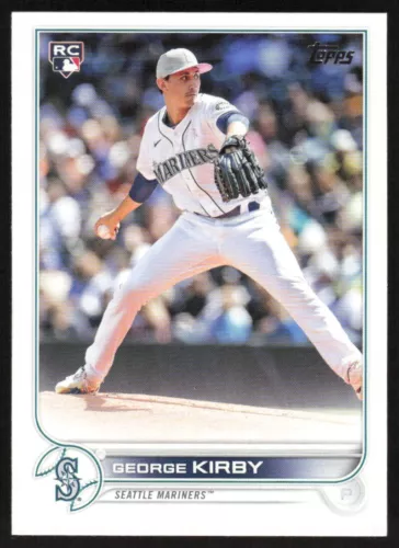 2022 Topps Update George Kirby RC #US207 Seattle Mariners