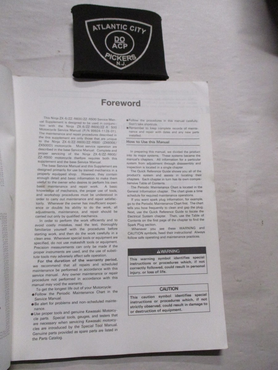 1993 KAWASAKI NINJA ZX-6 ZZ-R600 -R500 | eBay
