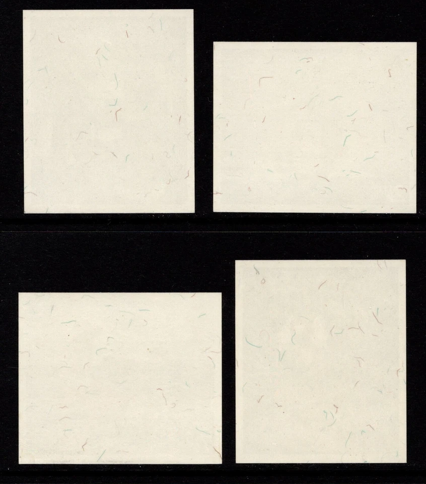 JERSEY 1971 JERSEY ARTISTAS - JUEGO DE 4 PINTURAS PRUEBAS IMPERFORADAS SG.65/68 MNH Foto 2 de 2