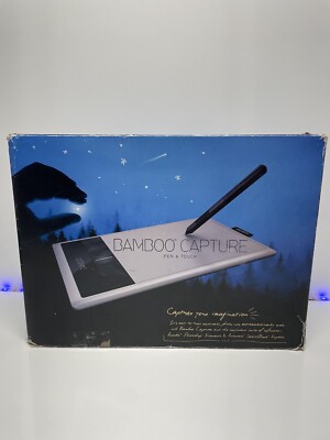 Wacom Bamboo Capture Pen And Touch Tablet CTH470 MISSING