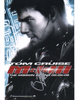 JJ ABRAMS SIGNED MISSION IMPOSSIBLE PHOTO (1)