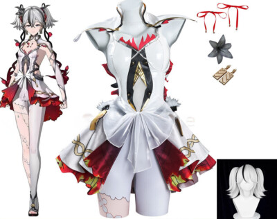 Anime Game Wuthering Waves Camellya Cosplay Costume Wigs Halloween Party Outfits