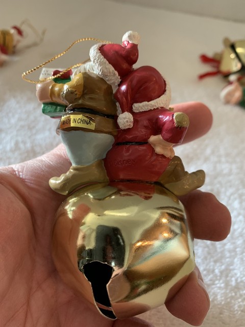 Disney Seven Dwarfs 3 Bell Ornament Lot Set Vintage, Christmas | eBay