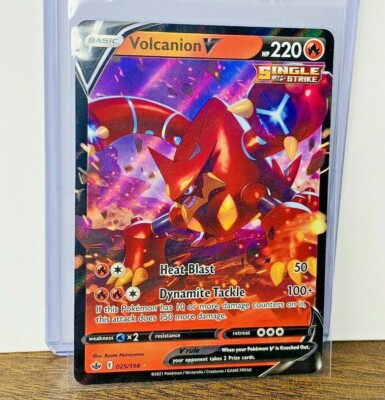 Volcanion V 025/198 Chilling Reign Pokemon Card | eBay