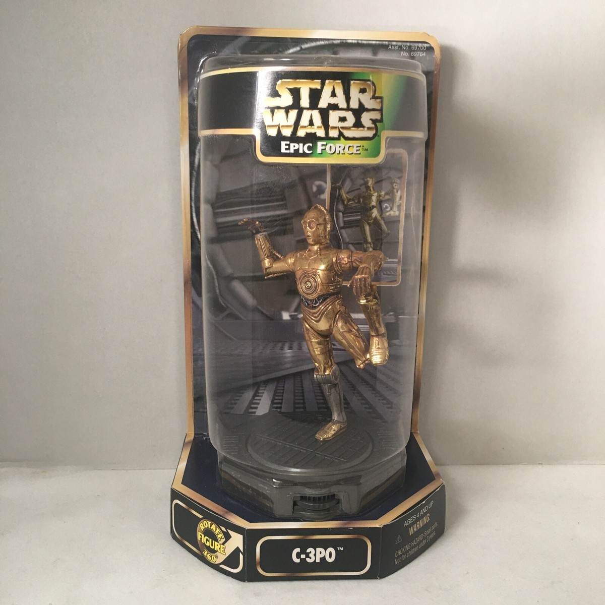 Star Wars Epic Force C-3PO Rotating 360 Action Figure Kenner