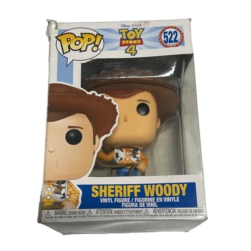 Disney Pixar Funko Pop! Toy Story 4 Sheriff  Woody #522 Vinyl Figure