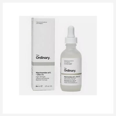 The Ordinary Niacinamide 10% + Zinc 1%, Smoothing Serum for Blemish-Prone Skin