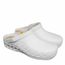 SCHOLL PROFESSIONAL CLOGS EVO ORIGINAL WHITE MEDICAL STAFF AND COOKS