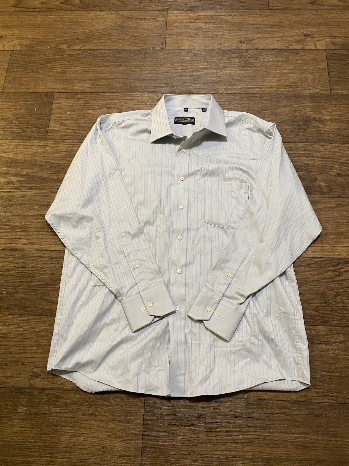 Trump Signature Long Sleeve Button-Up - Preppy Dadcore Style