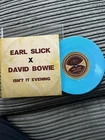 David Bowie X Earl Slick -isn’t it evening Limited 7inch Turquoise Vinyl Mint