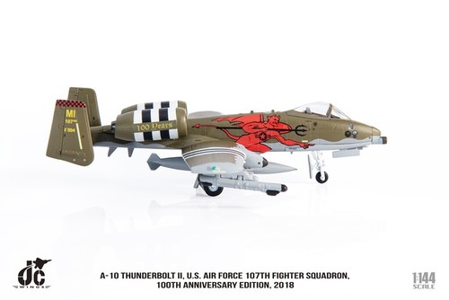 JC Wings 1/144 JCW-144-A10-002 A-10C Thunderbolt II USAF 107th FS Red Devils - Picture 15 of 17