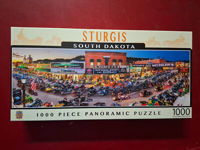 Puzzle US Sturgis South Dakota 1000 NEU OVP Master Pieces (Paket Sammlung)