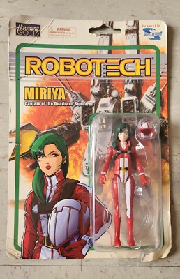 Robotech MIRIYA STERLING Pilot Figure Harmony Gold Toynami New | eBay
