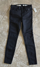New Anthropologie Pilcro And The Letterpress High Rise Black Denim Ankle Legging
