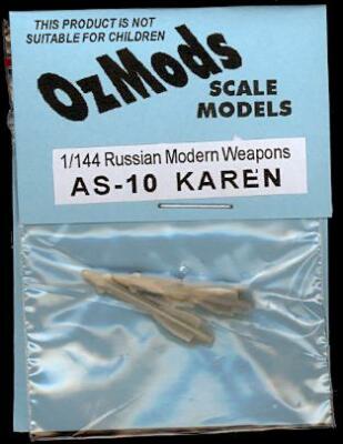 OzMods Models 1/144 Russian AS-10 KAREN MISSILES Resin Set