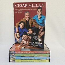 Cesar Millan DVD  Book Lot Mastering Leadership Series Volumes 1 2 3 6 DVD Set